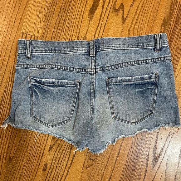 Free People jean shorts - Picture 2 of 4